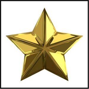 Gold star recognition moment